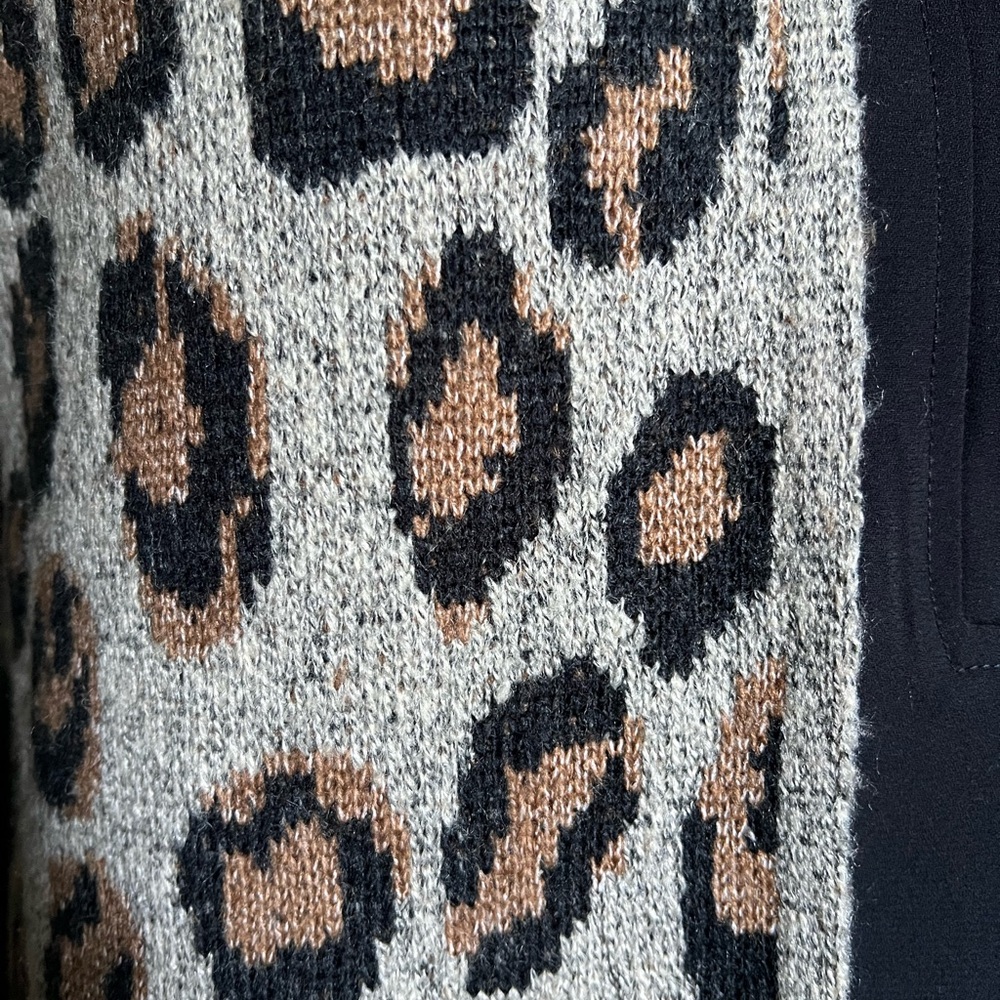 ❤️ BEAUTIFUL LEOPARD CARDIGAN Sz M - Picture 3 of 9